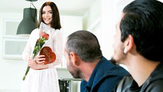 Stepbrothers Valentine's Day Surprise with Maddie Winters at Family Strokes